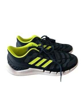 Adidas Climacool Ventania Running Shoes Navy Yellow Men Sooze 7.5 New With Tags